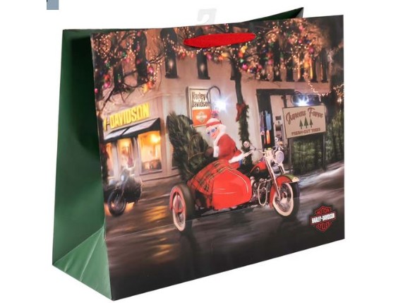 HDX-90034, Geschenktüte ''H-D Biker Santa''