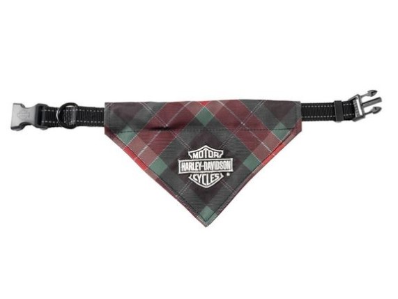 HDX-90238/S-M, Haustier-Halstuch ''Holiday Plaid''