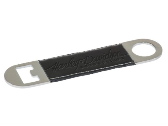 HDX-98524, Bottle Opener "Leather Wrapped"