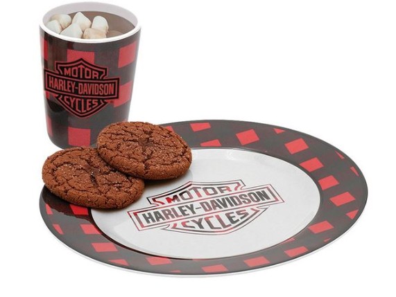 HDX-98670, Becher/Teller-Set ''H-D Holiday''