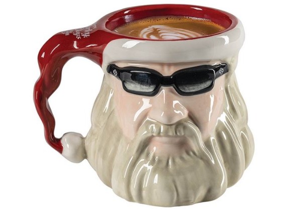 HDX-98690, Tasse ''Biker Santa Sculpted''