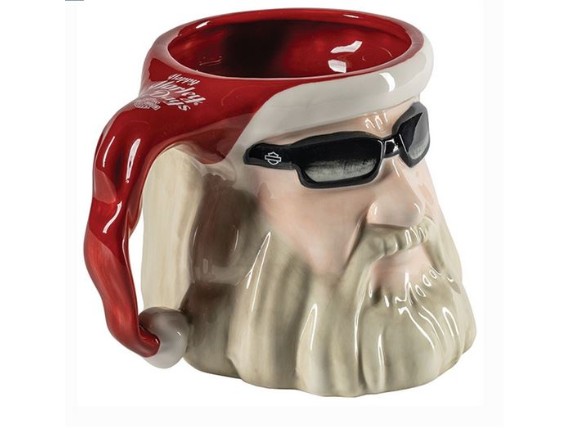 HDX-98690, Tasse ''Biker Santa Sculpted''
