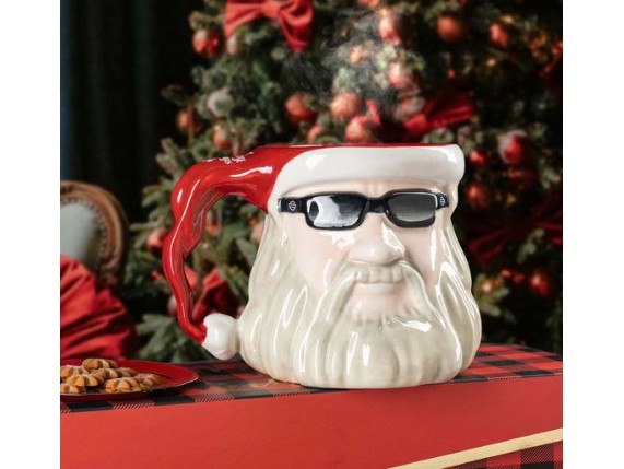 HDX-98690, Tasse ''Biker Santa Sculpted''