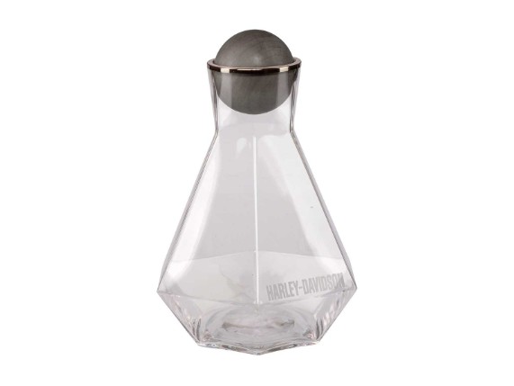 HDX-98731, Geometric Glass Carafe