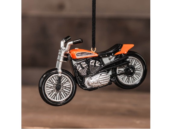 HDX-99279, Weihnachtskugel "H-D XR-750 Motorcyc