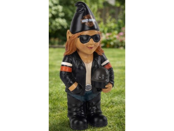 HDX-99393, Gartenzwerg ''Lady Biker''