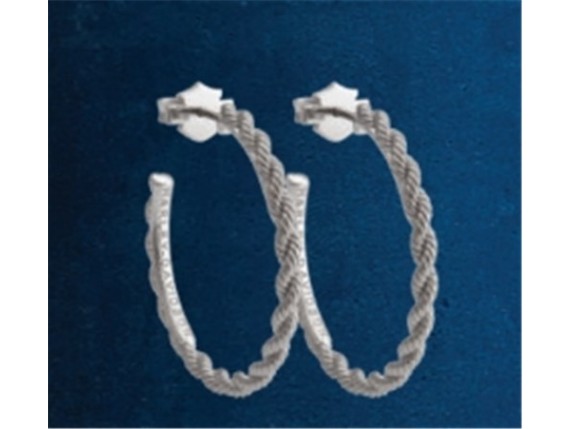 Ohrringe Small Rope Hoop