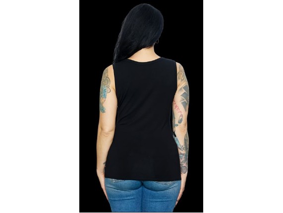 HT4781BLK-XS, Damen Top "Obey Your Master"