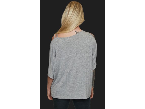 HT4844HGY-S, Damen T-Shirt ''Turbo Star''