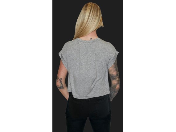 HT4848HGY-S, Damen T-Shirt ''Hollow''