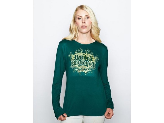 HT4912HGN-XS, Damen Longsleeve ''HD Attitude''