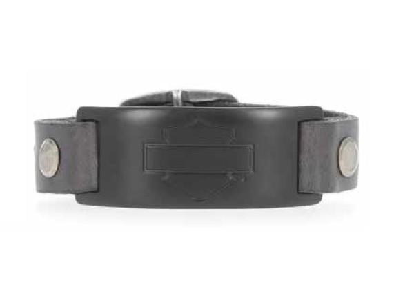 MAU611/08LXL, Armband ''B&S Metal Plaque''