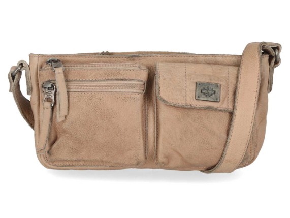 MHW050/39, Tasche "Washed Leather Shoulder Bag"