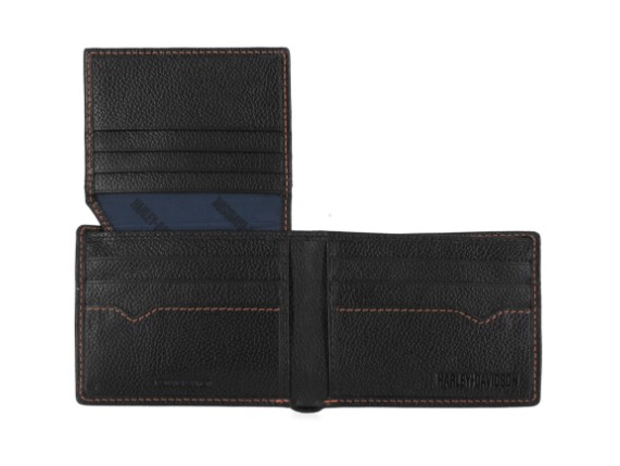 MWM005, Wallet "Classic Leather Skull "