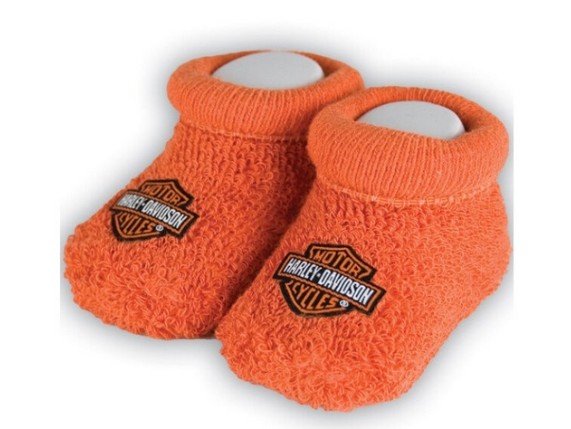 S9LUL22HD/0-3 MONATE, Baby-Booties "Orange"