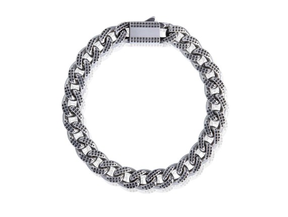 SBH0038-9, Armband "Checkered Curblink"
