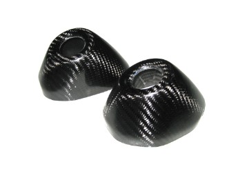 Carbon Auspuff Endkappen Set