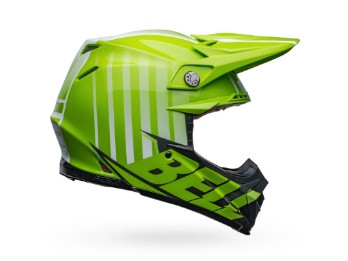 Moto-9S Flex Helmet Sprint Matte/Gloss Green/Black