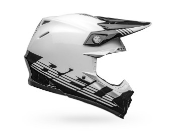 Moto-9 MIPS Helmet Louver Gloss Black/White