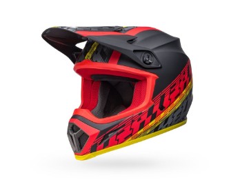MX-9 MIPS Helmet Offset Matte Black/Red