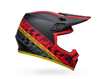 MX-9 MIPS Helmet Offset Matte Black/Red