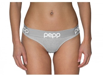 Underwear Pepp String Cool Grey