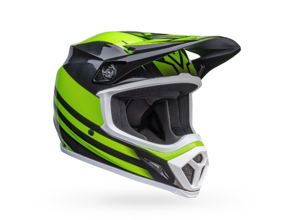 bell-mx-9-mips-disrupt-gloss-black-green-front-right