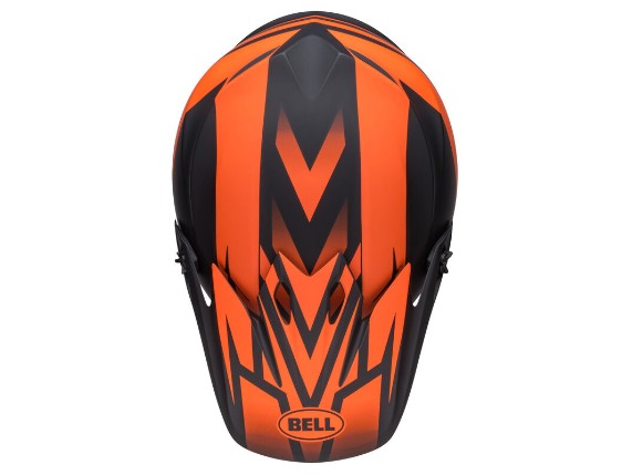 bell-mx9-mips-disrupt-matte-black-orange-top