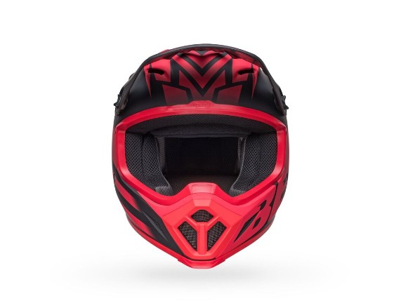 bell-mx9-mips-disrupt-matte-black-red-front