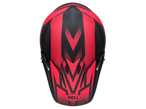 bell-mx9-mips-disrupt-matte-black-red-top