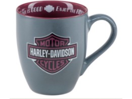 Tasse "H-D Enjoy the Ride Mug" Bar & Shield Grau
