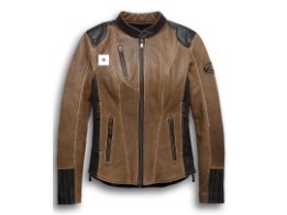 H-D Triple Vent System Gallun Leather Jacket für Damen