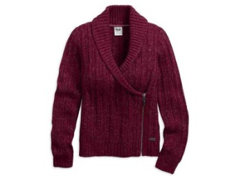 Sweater-Cardigan Shawl Collar