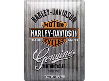 Blechschild Harley-Davidson American Classic Logo 30x40