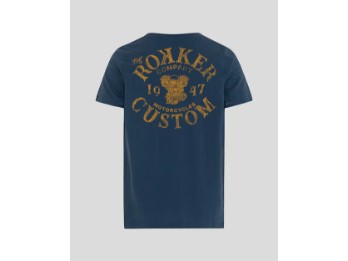 Custom T-Shirt Men Blue