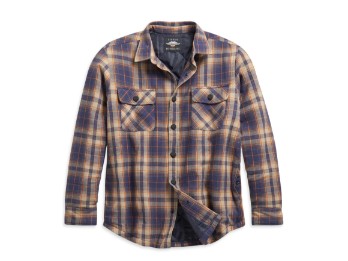 SHIRT JACKET-WOVEN,PLAID