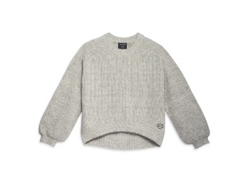Damen Sweater Craftsmanship LIght Grey