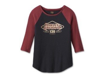 Tee-120TH Black Colourblock Women