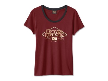 Tee-120TH Red Women