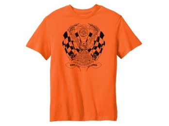 Men Shirt 120th Orange