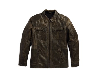 Flex-Head Herren Lederjacke