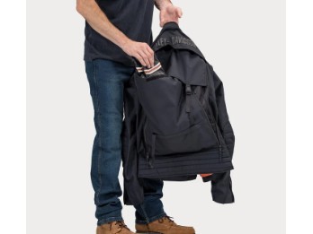 Men Bagger Mens Textile Riding Jacket with Backpack