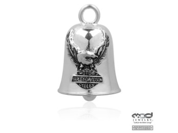 Ride Bells Harley Davidson Proud Eagle Bar & Shield Ride Bell