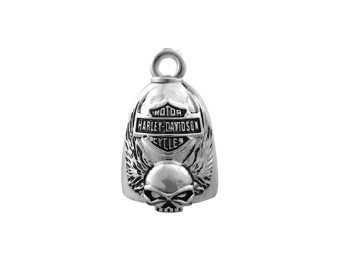 Ride Bells Harley Davidson Skull with Wings Ride Bell
