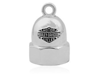 Shield 22 Ride Bell Harley Davidson by MOD Black with Cross Bar HRB075