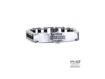 Armband H-D SteelCarbon Fiber Bracelet Größe 7,5