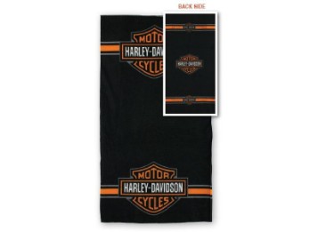 Multifunctional Headwear Bar&Shield ,Black&Orange