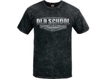 Herrn T-Shirt w Backprint OSR Wings Adt Dye T BK