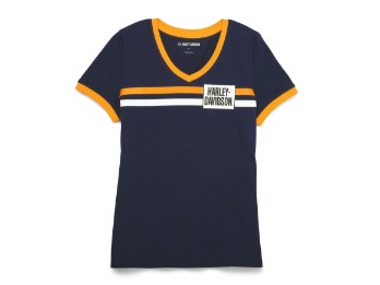 TEE-KNIT,BLUE