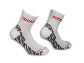 DUCATI Comfort ´11 Funktions Socken Strümpfe Socks schwarz rot NEU ! 